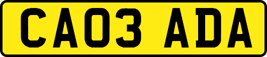 CA03ADA