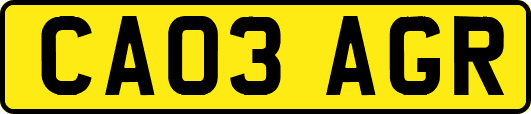 CA03AGR