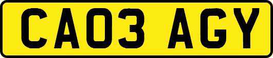 CA03AGY