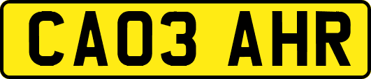 CA03AHR