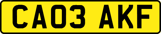 CA03AKF