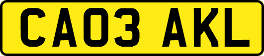 CA03AKL