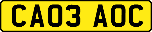 CA03AOC