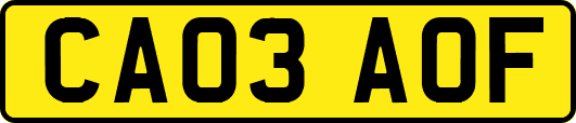 CA03AOF