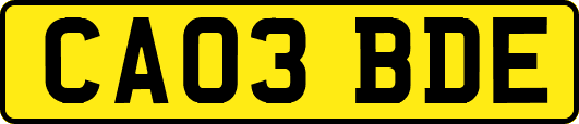 CA03BDE