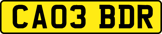 CA03BDR