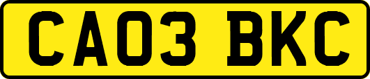 CA03BKC