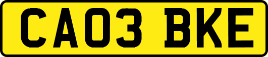 CA03BKE