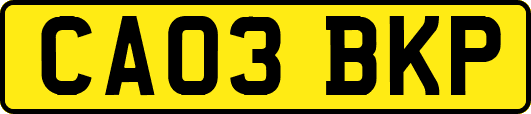 CA03BKP