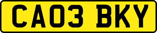 CA03BKY