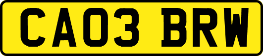 CA03BRW