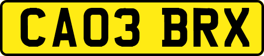 CA03BRX