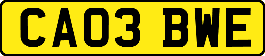 CA03BWE