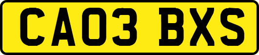 CA03BXS