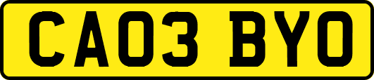 CA03BYO