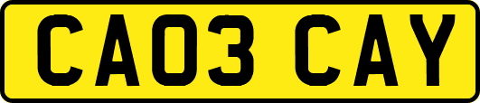 CA03CAY