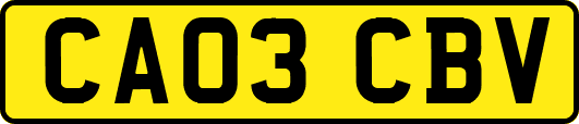 CA03CBV