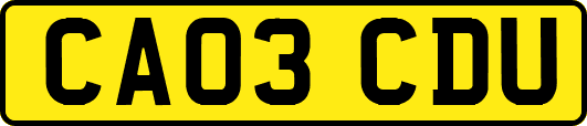 CA03CDU