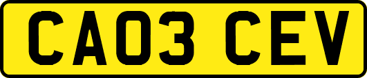 CA03CEV