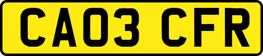 CA03CFR