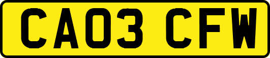 CA03CFW