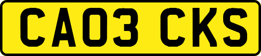 CA03CKS