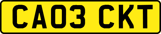 CA03CKT