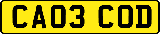 CA03COD