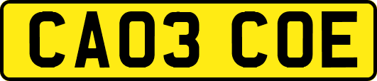 CA03COE