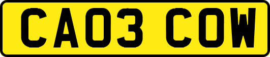 CA03COW