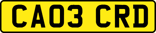 CA03CRD