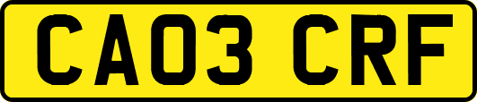 CA03CRF