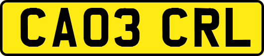 CA03CRL