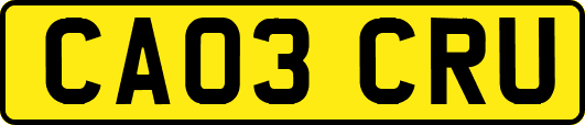 CA03CRU