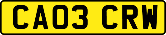 CA03CRW