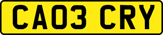 CA03CRY