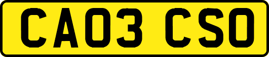 CA03CSO