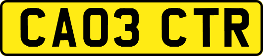 CA03CTR