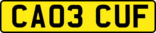CA03CUF