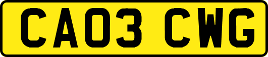 CA03CWG