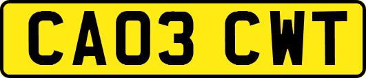 CA03CWT