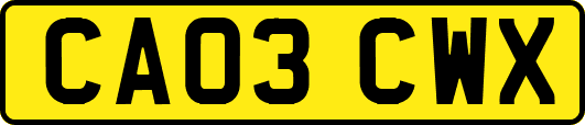 CA03CWX