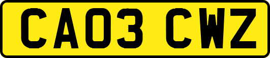 CA03CWZ