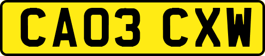 CA03CXW