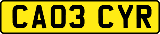 CA03CYR