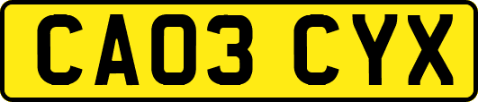 CA03CYX