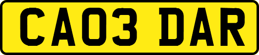 CA03DAR