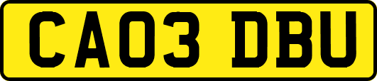 CA03DBU