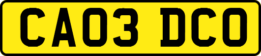 CA03DCO