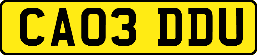 CA03DDU